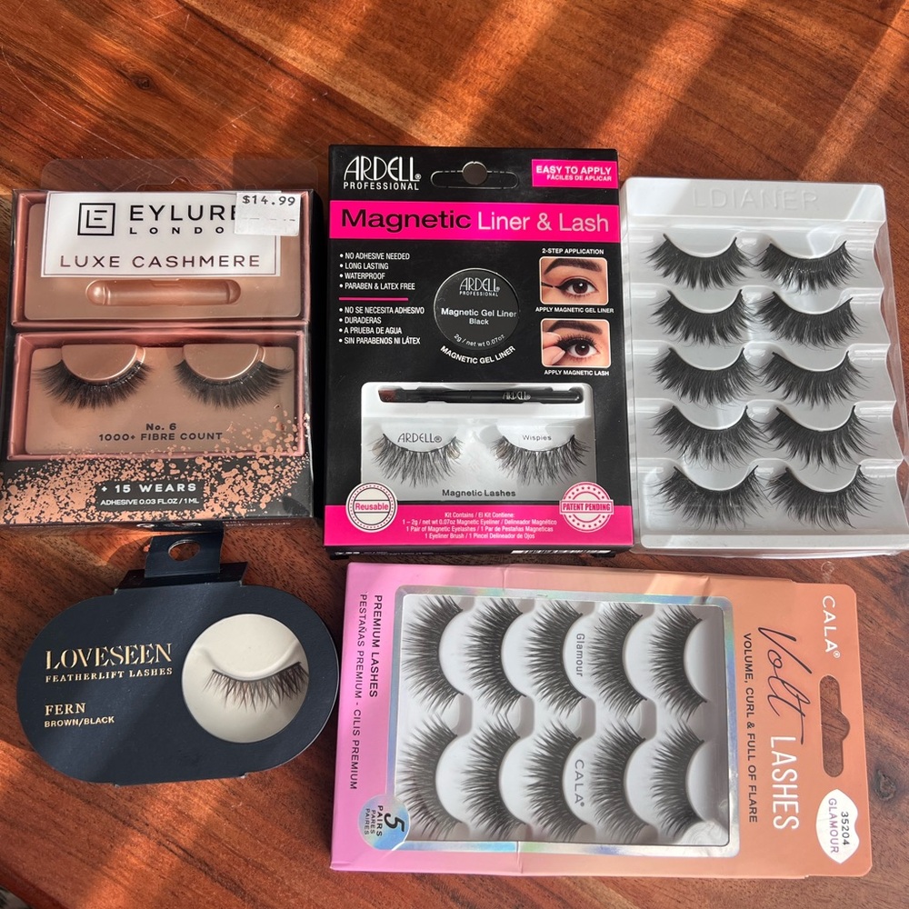 5 Sets - False Eyelashes